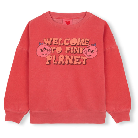 Pink Planet Sweatshirt