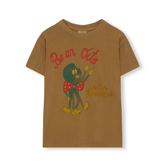 Octopus Ecru Olive T-shirt