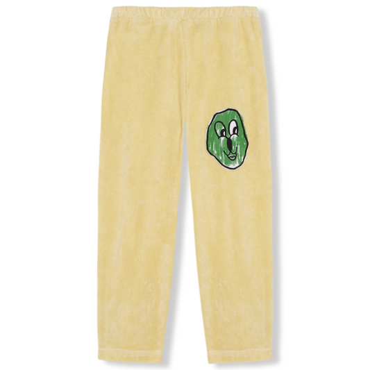 Happy Face Anise Patch Pants