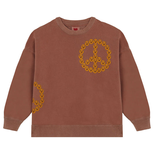 Smiley Peace Sweatshirt - Samples