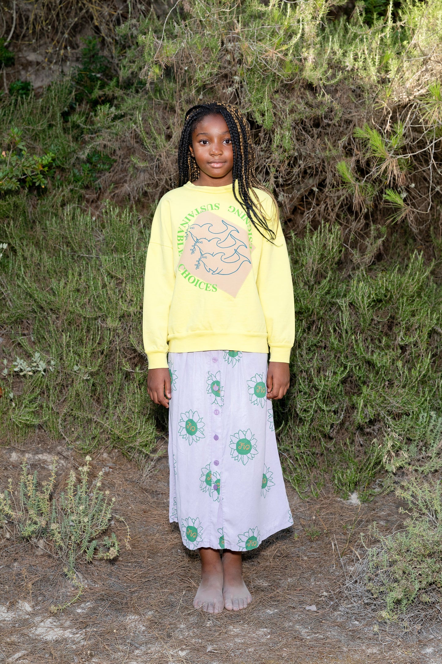 Sunflower Skirt - Samples