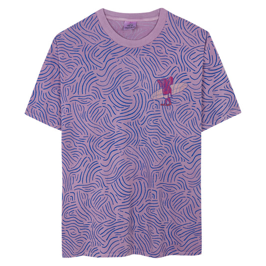 Waves Adult T-shirt