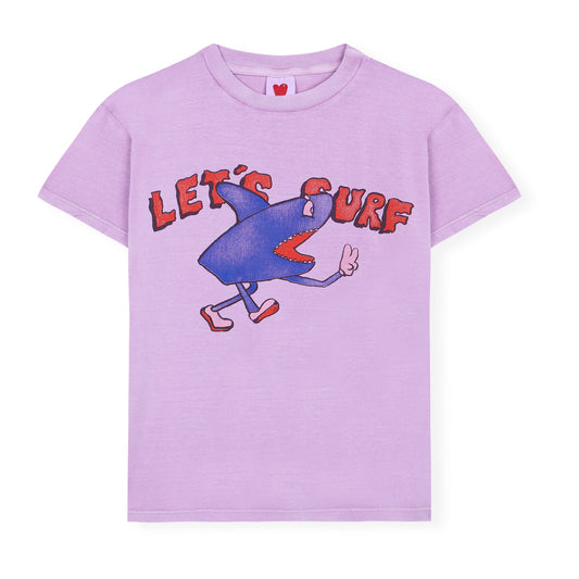 Let´s Surf Adult Violet T-shirt